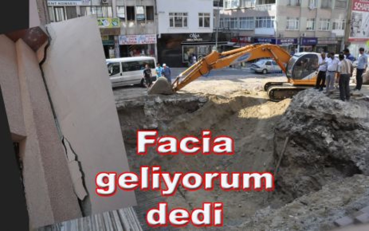 Facia geliyorum dedi