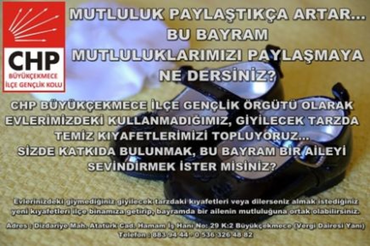 BAYRAM SEVİNCİNİ HEP BERABER YAŞAYALIM…