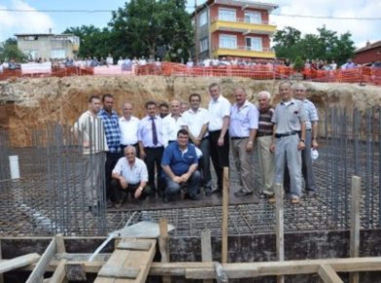 AKALAN KÖYÜ CAMİSİNİN TEMELİ ATILDI