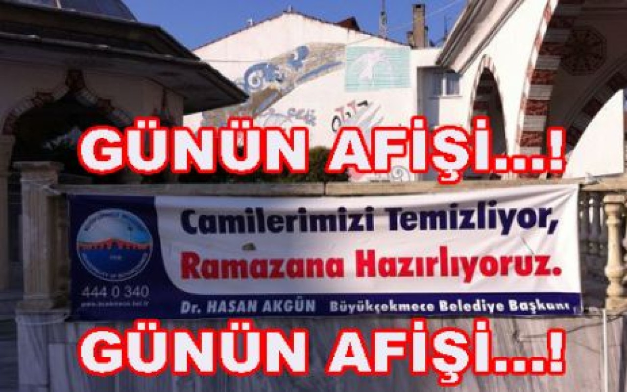 CAMİLERİMİZİ TEMİZLEYENLER ORTAYA ÇIKTI!