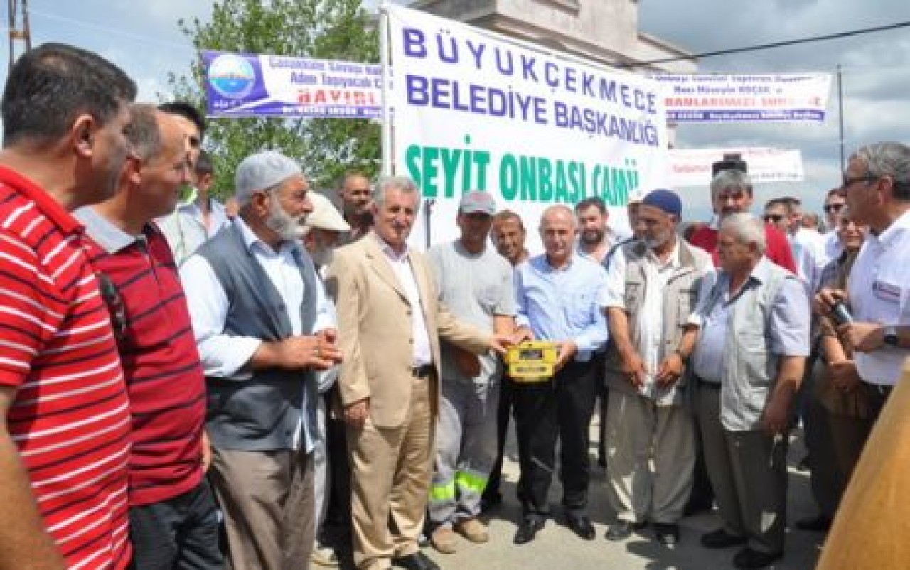 Seyit Onbaşı Camiisinin temeli dualarla atıldı…