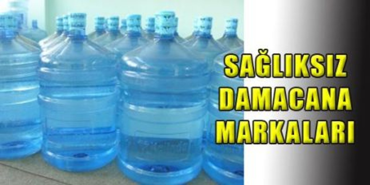 SAĞLIKSIZ DAMACANALAR OKULLARDA!