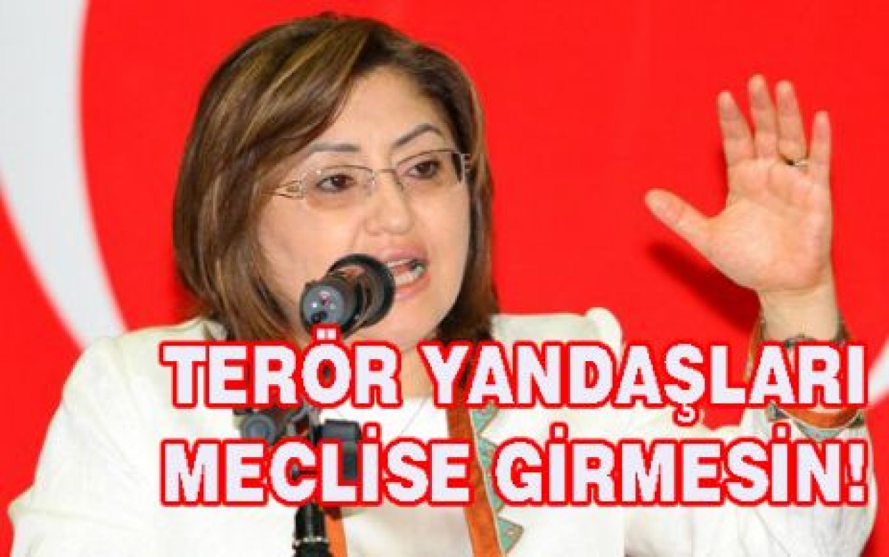 TERÖR YANDAŞLARI MECLİSE GİRMESİN!