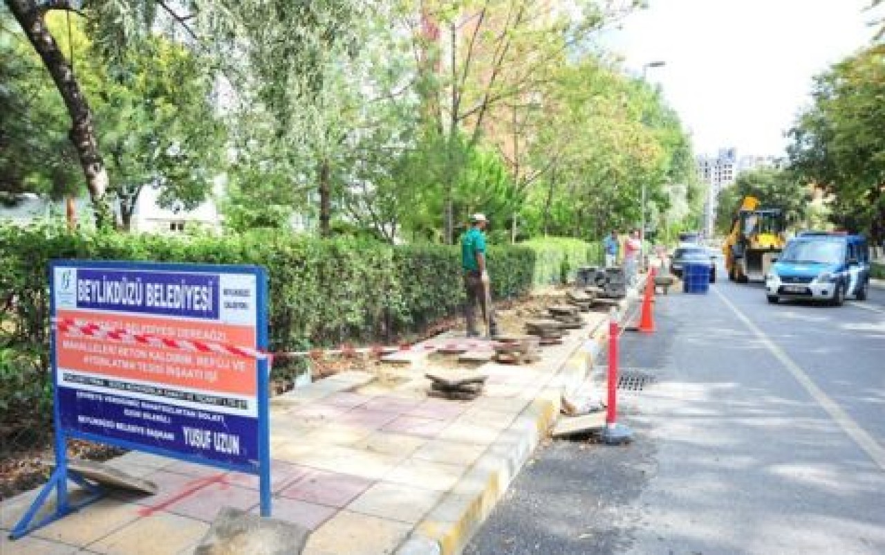 Beylikdüzü’nün sokakları kışa hazırlanıyor