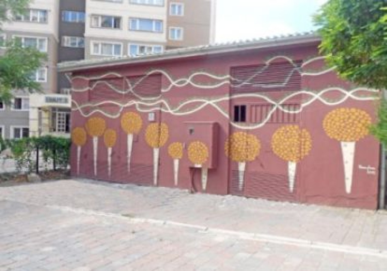 Beylikdüzü duvarları renkleniyor