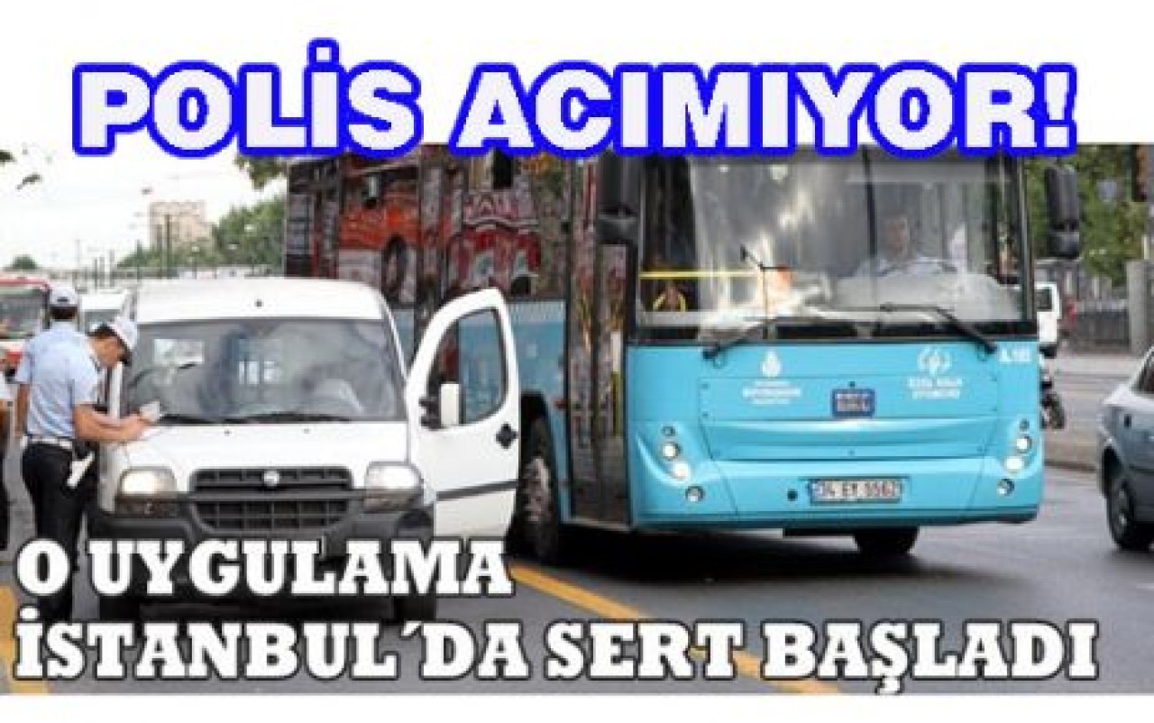 Toplu Taşıma Yolu uygulaması başladı