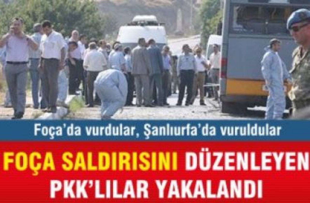 Foça Saldırganları Yakalandı