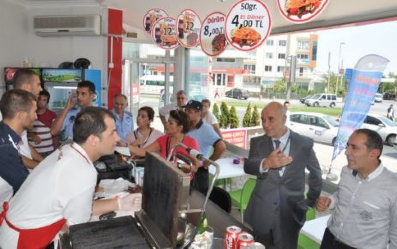 Mimaroba esnafına gıda denetlemesi yapıldı…