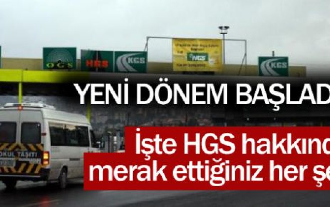 HGS başladı...