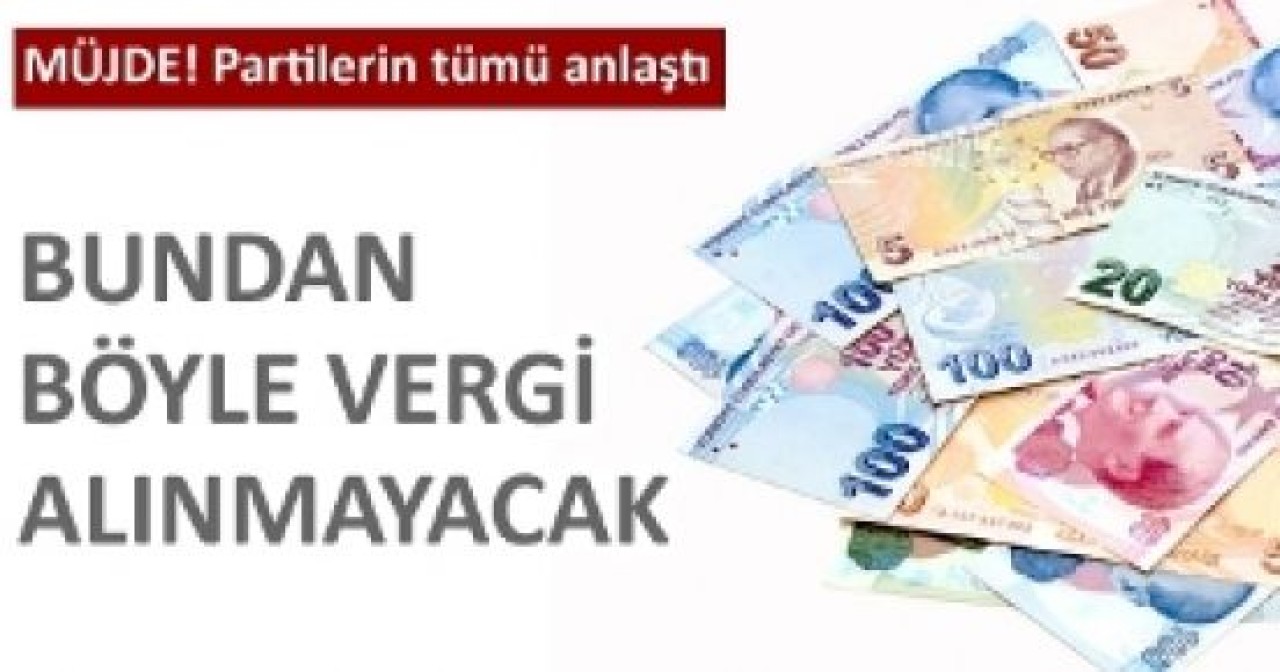 Asgari ücretten vergi alınmayacak
