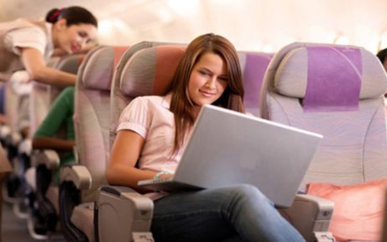 uçaklarda internet kullanılabilecek
