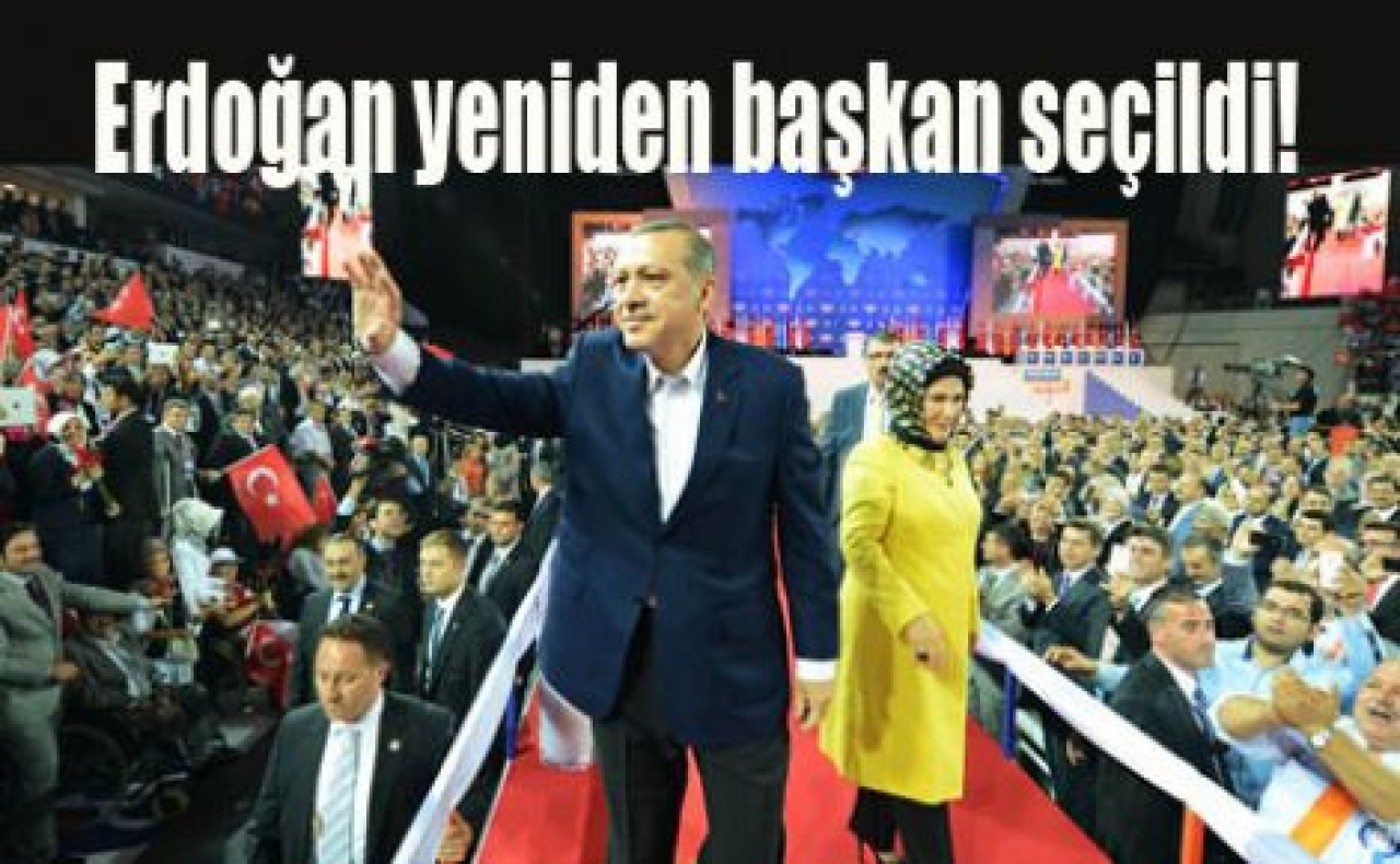 Erdoğan yeniden başkan seçildi!