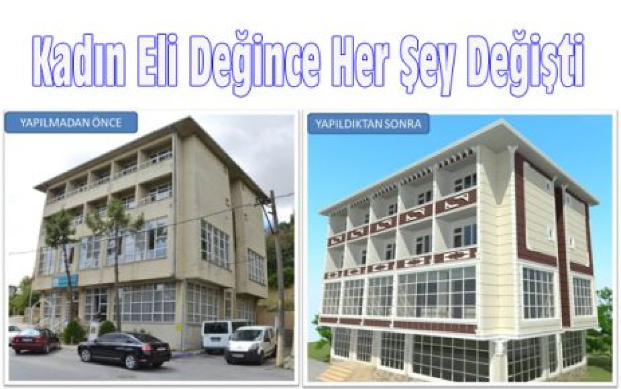 Kadın eli değince her şey değişti