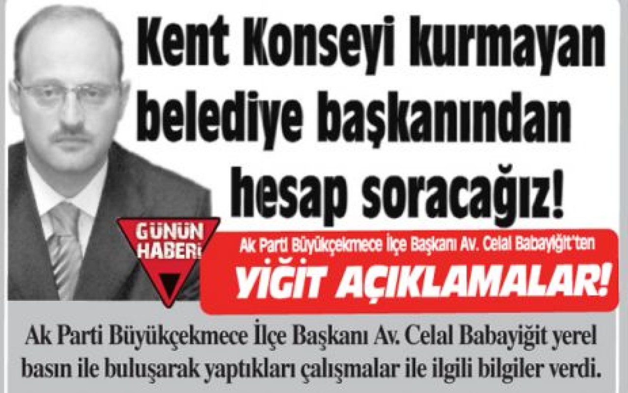 YİĞİT AÇIKLAMALAR!