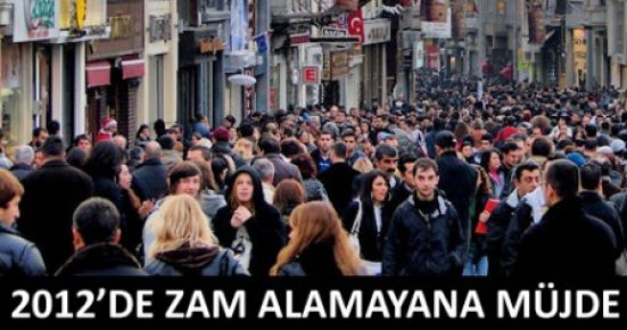 2012’de zam alamayana müjde