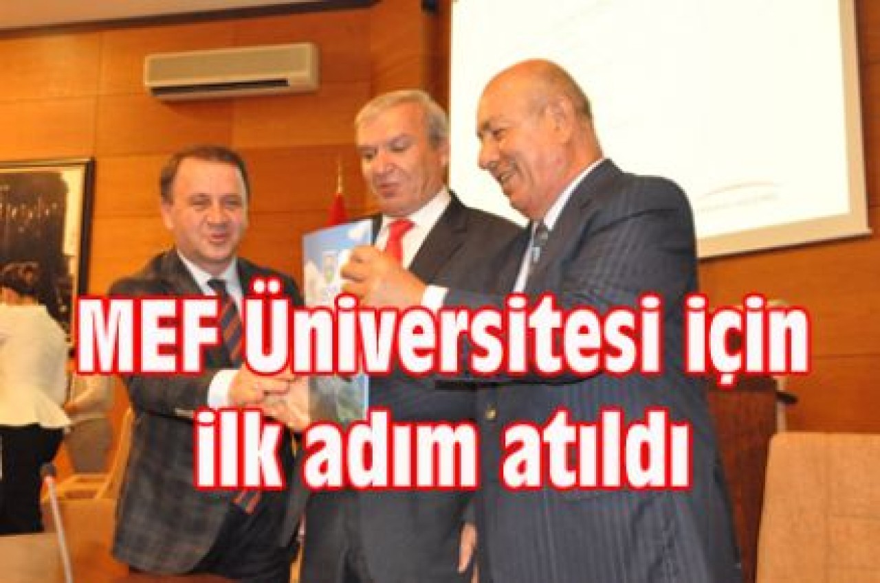MEF Üniversitesi için ilk adım atıldı