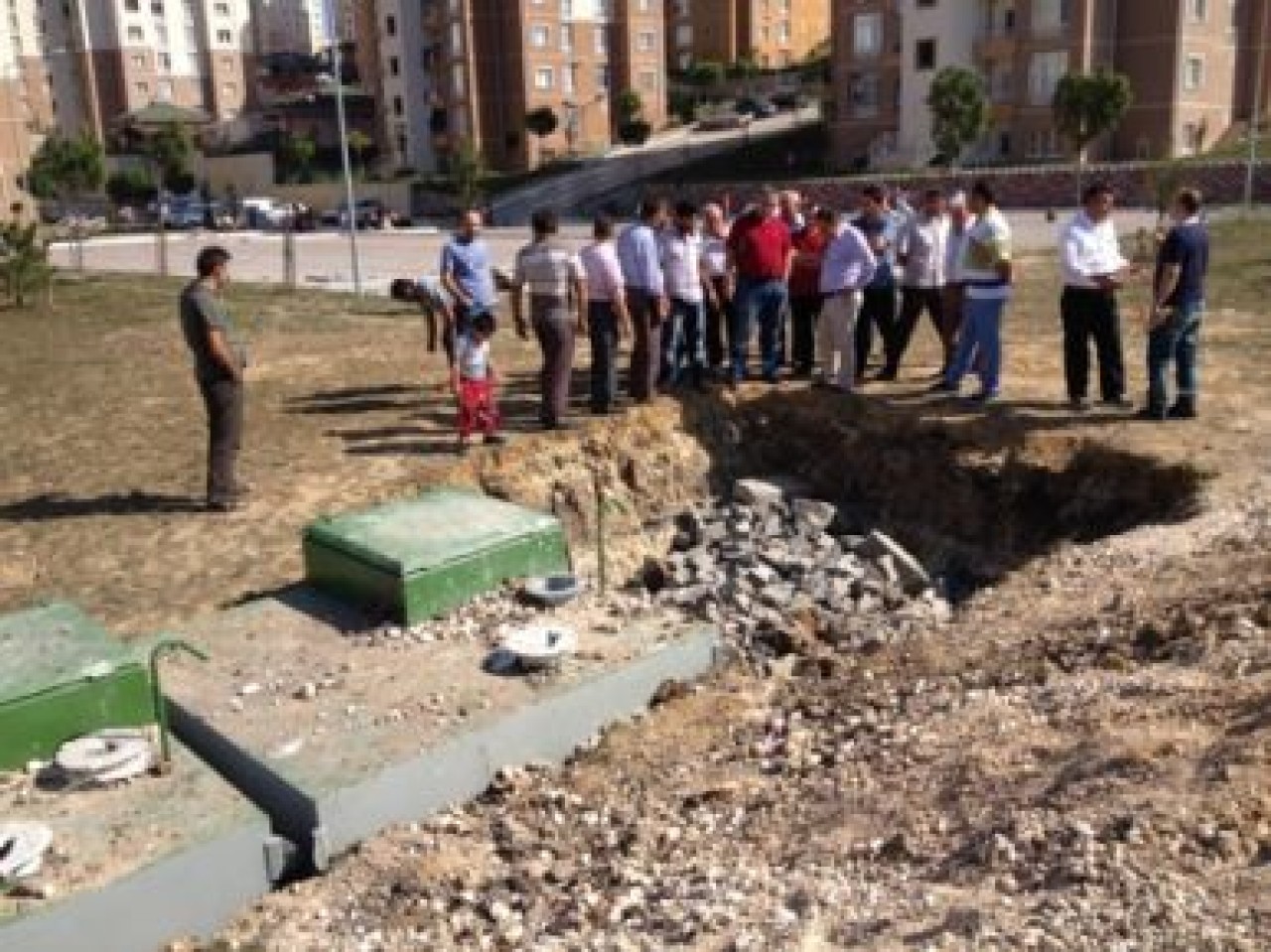 Mobese çalışması baz istasyonu çıktı