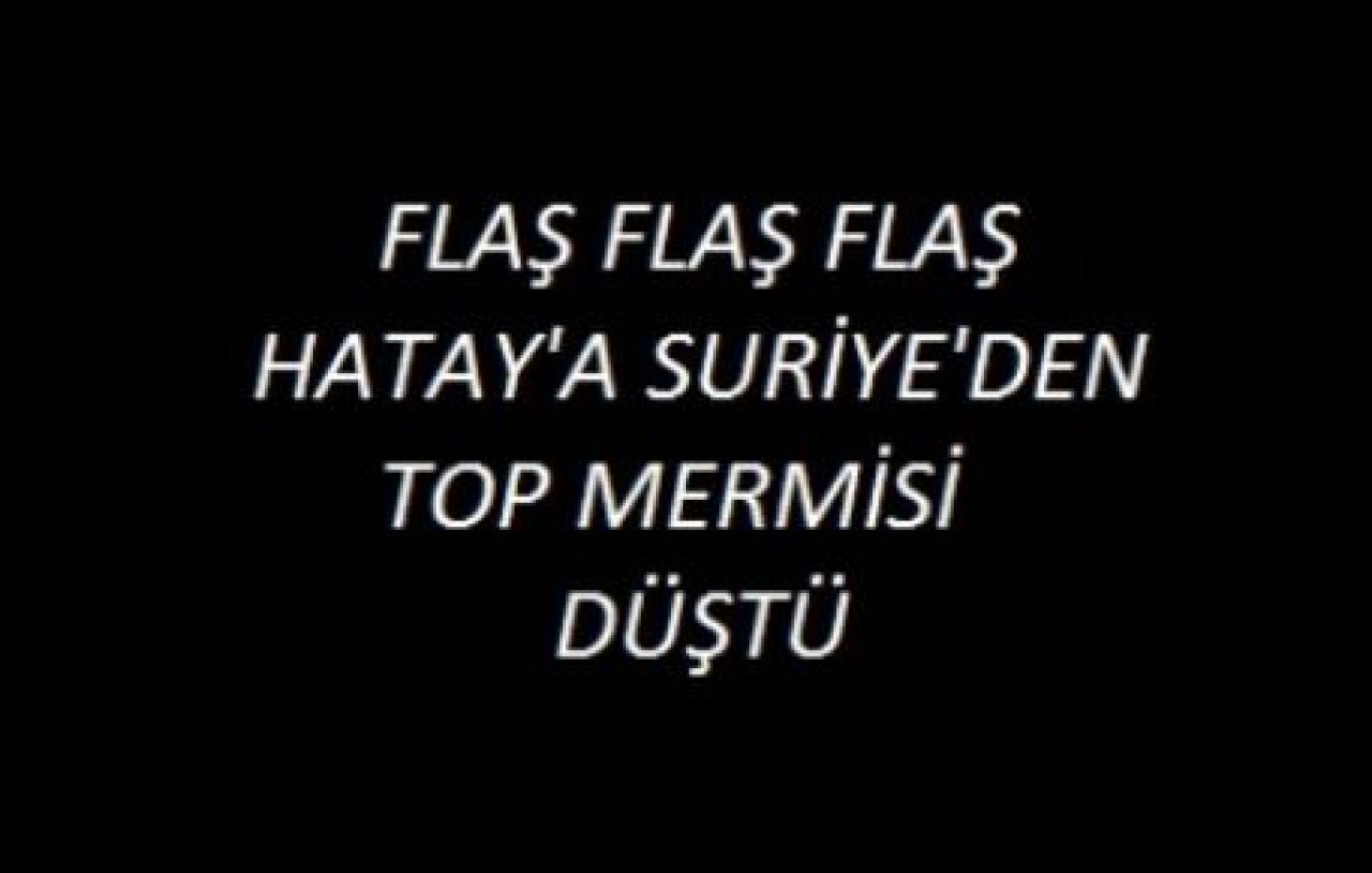 Suriye'ye yine karşılık verildi