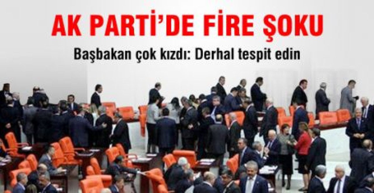AK Parti'de Fire Şoku
