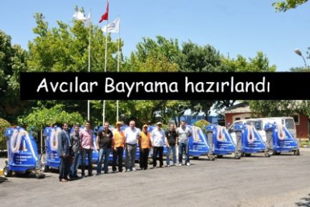Avcılar Bayrama hazırlandı