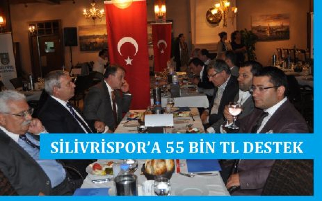 SİAD’DAN SİLİVRİSPOR’A 55 BİN TL DESTEK