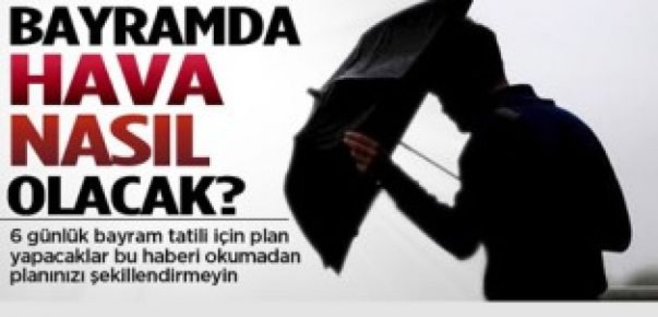 Bayramda hava nasıl olacak?
