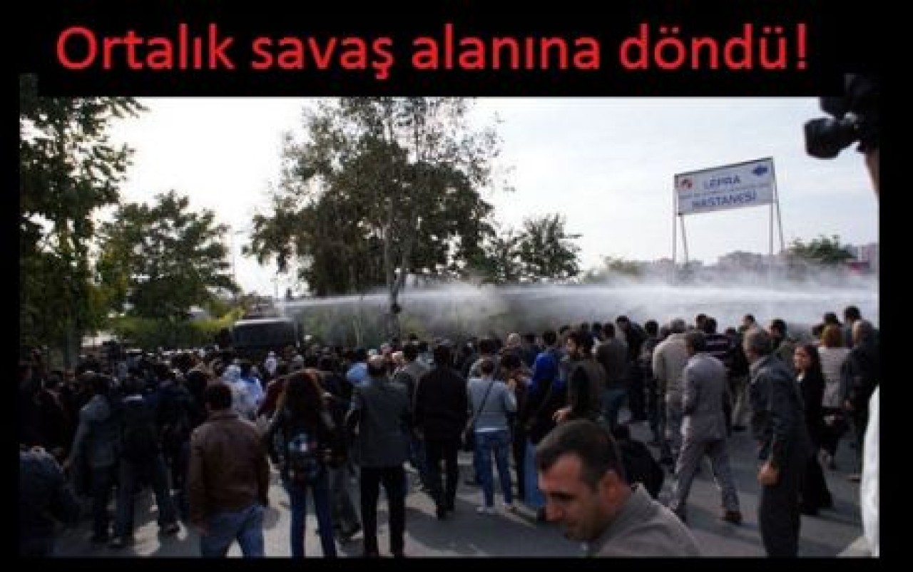 İstanbul'da ortalık savaş alanına döndü!