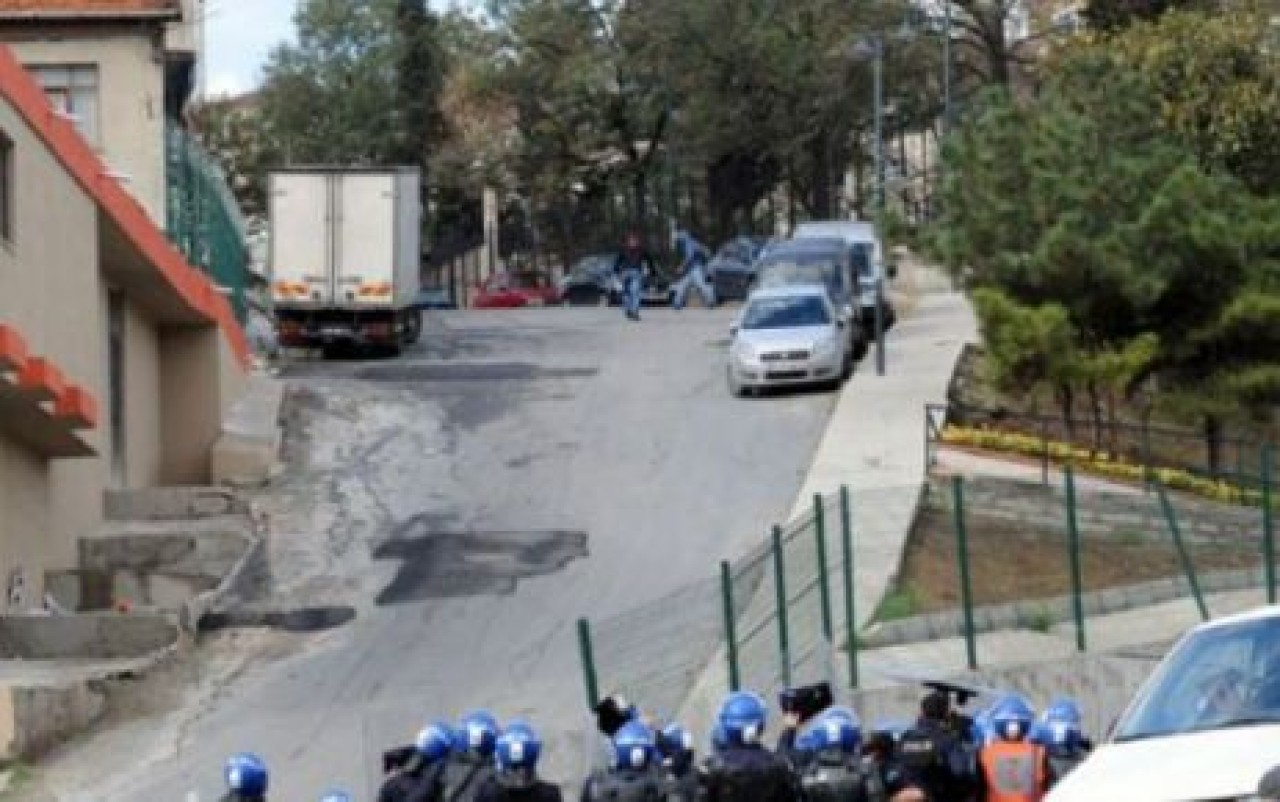 Okmeydanı'nda 'açlık grevi' gerginliği