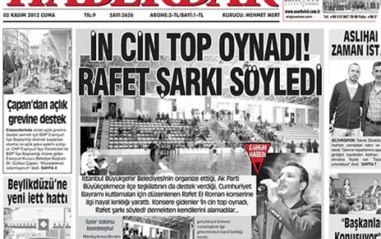 İN CİN TOP OYNADI RAFET ŞARKI SÖYLEDİ