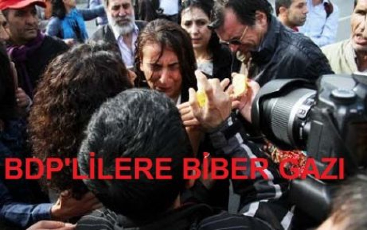 BDP'lilerden Polise Sert Tepki