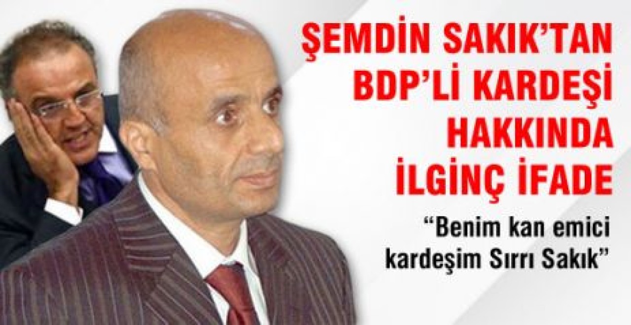 "Kan Emici Kardeşim Sırrı"