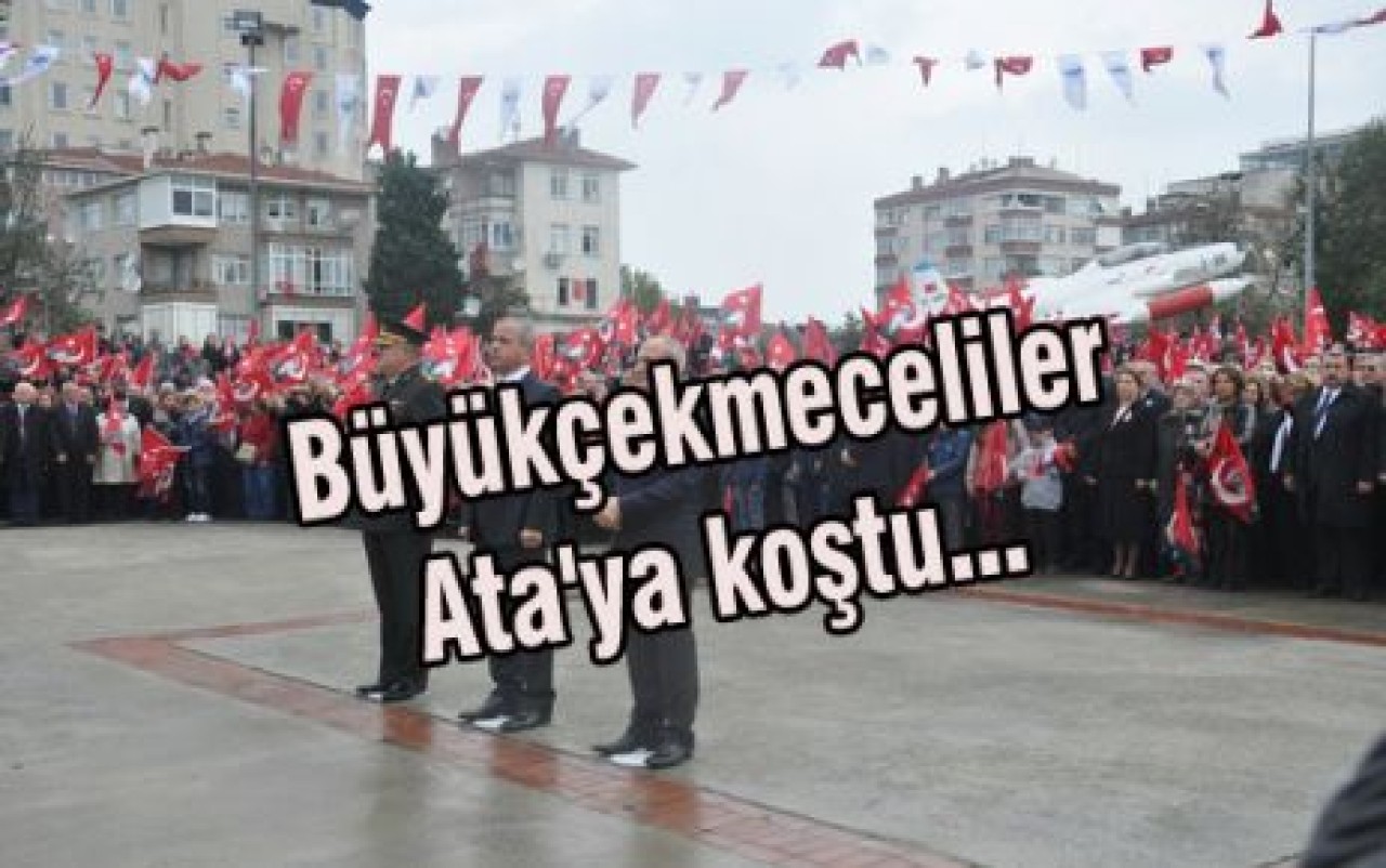 Büyükçekmeceliler Ata'ya koştu...
