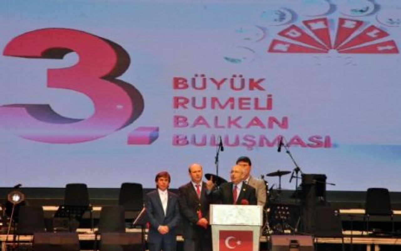 Kılıçdaroğlu Rumeli Buluşması gecesine katıldı.