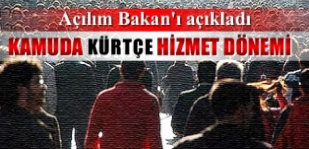 Kamuda Kürtçe hizmete yeşil ışık