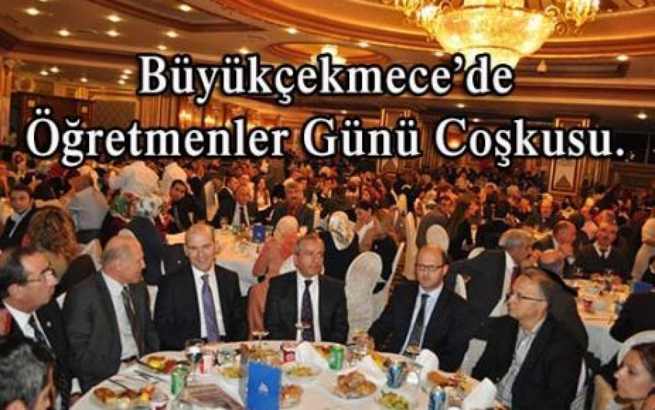 Büyükçekmece’de Öğretmenler Günü Coşkusu.
