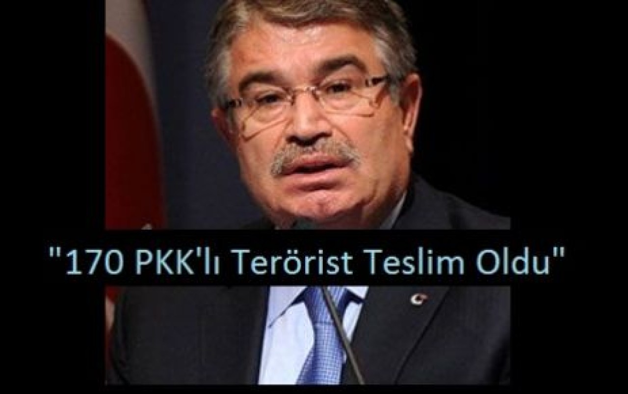“170 PKK'lı Terörist Teslim Oldu“