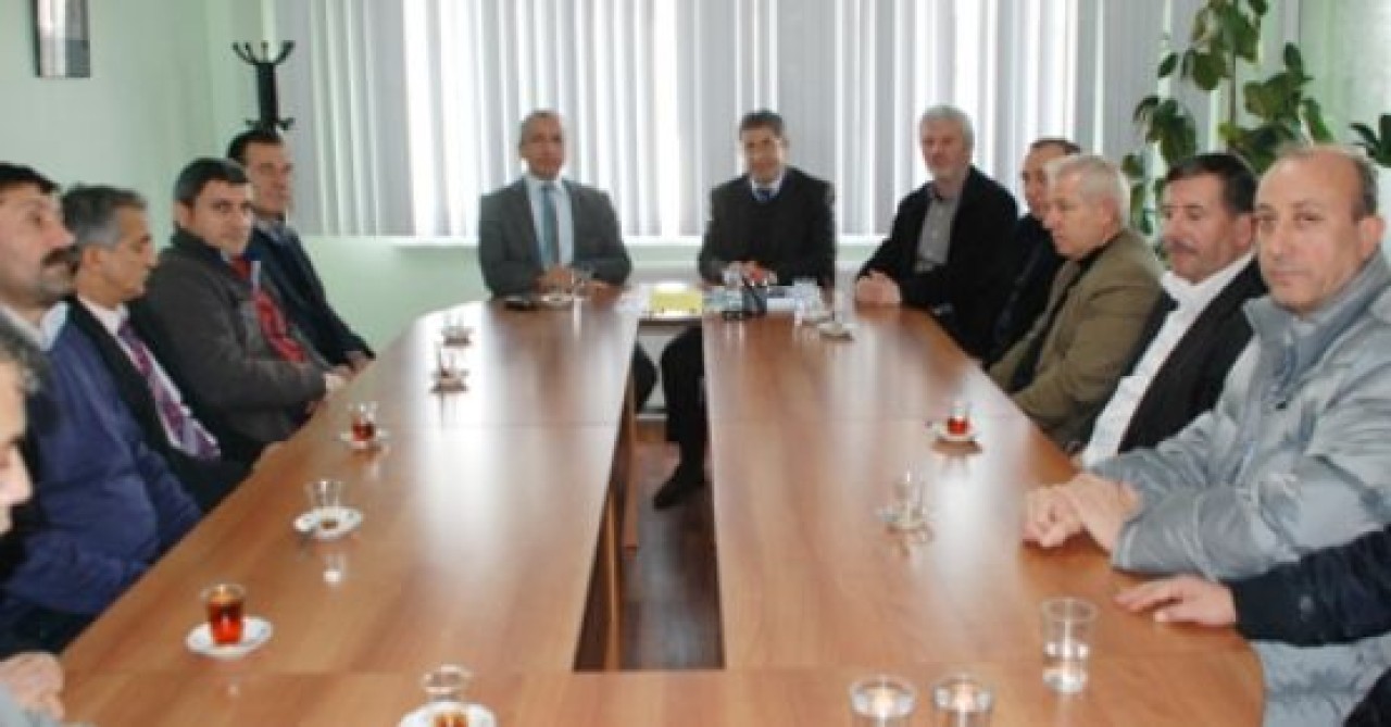 Kaymakam Yurdakul'dan Esnaf Odası'na ziyaret