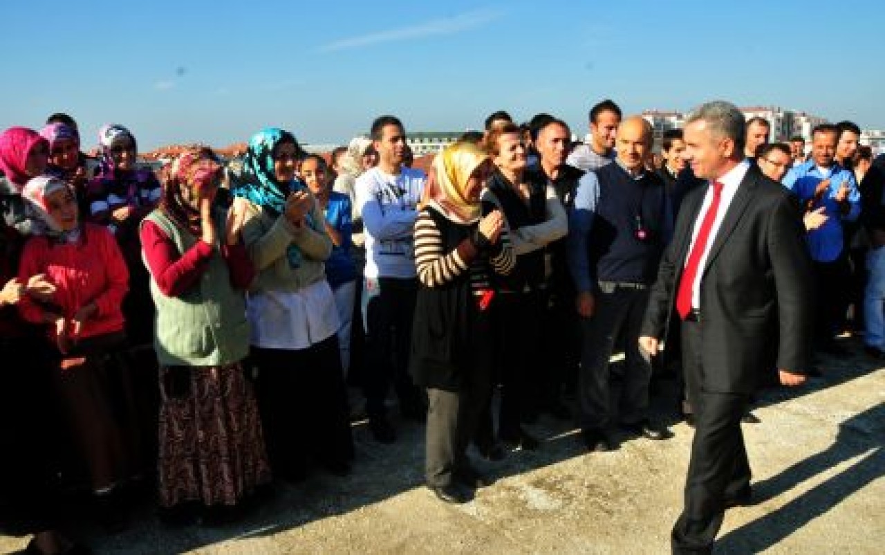 İşçilere motivasyon ziyareti