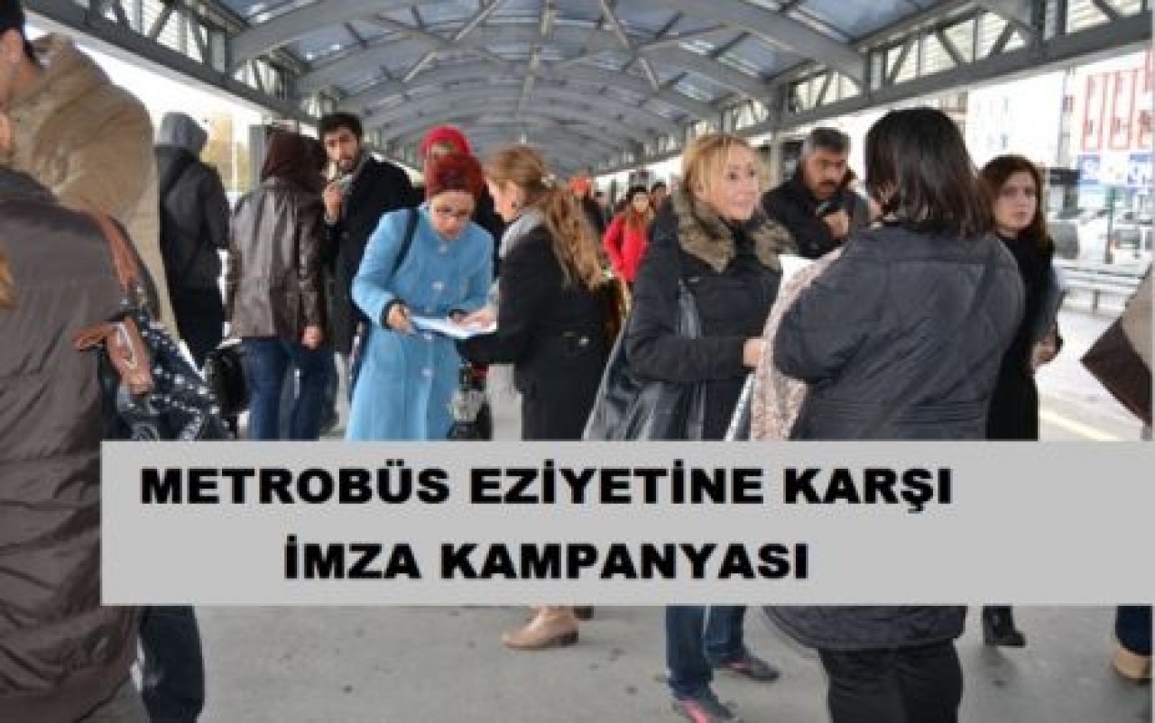 EZİYETE KARŞI İMZA KAMPANYASI