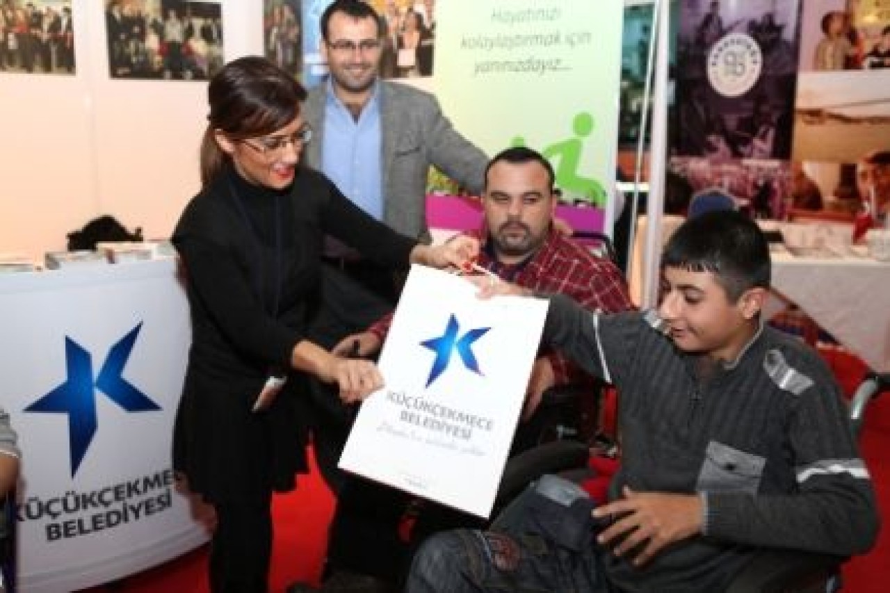 Küçükçekmece Belediyesi Engelsiz Yaşam Fuarında