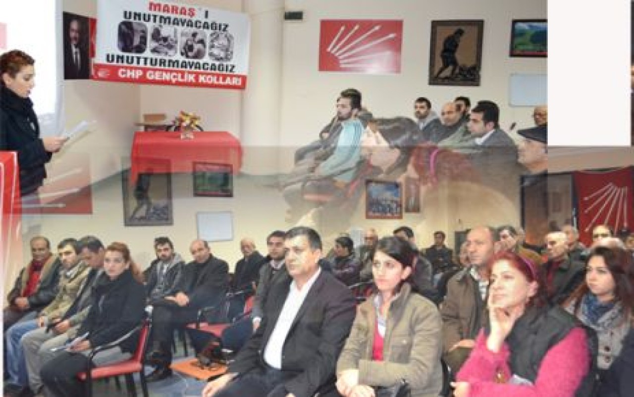 GENÇLİK MARAŞ KATLİAMI UNUTMADI