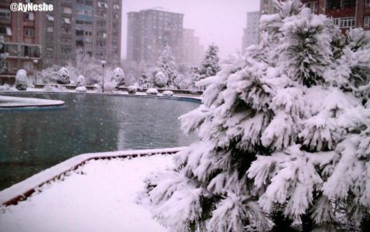 Beylikdüzü’nün kar’ı twıtter’a yağdı