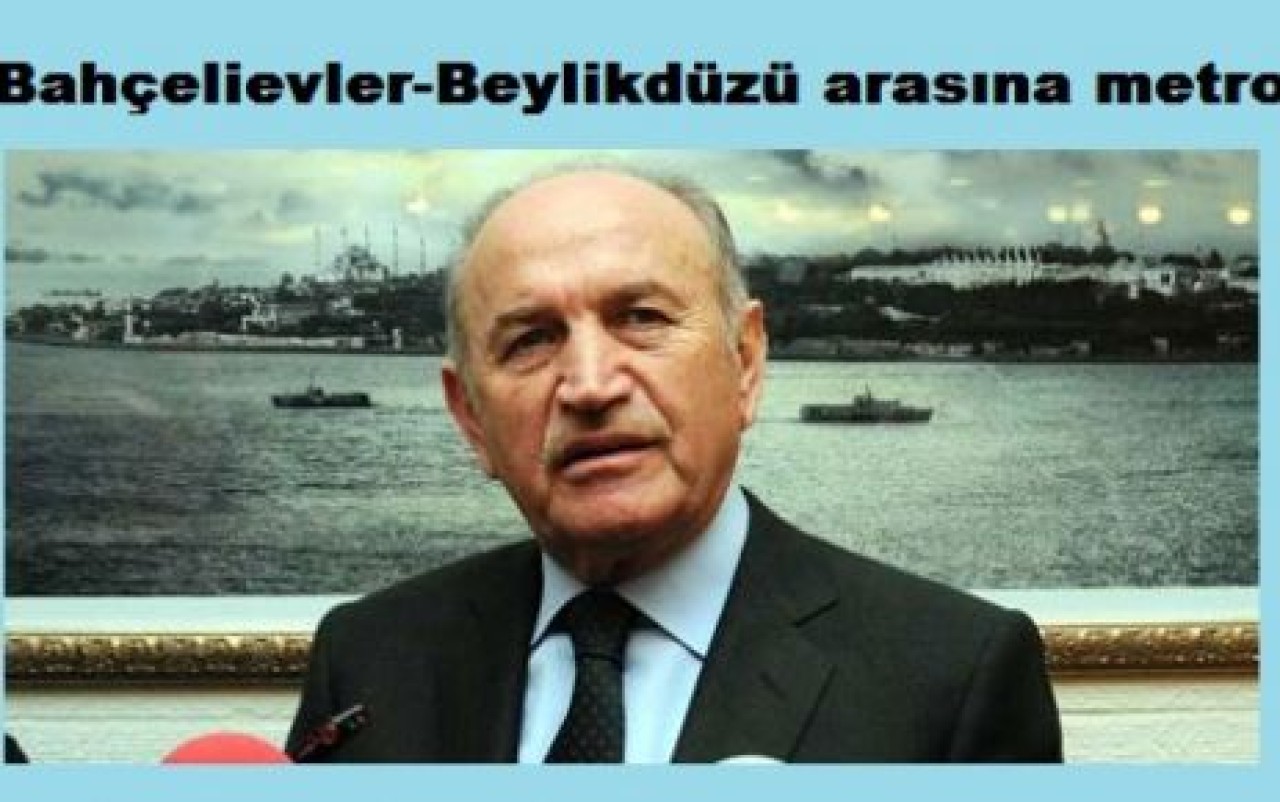 Bahçelievler-Beylikdüzü arasına metro geliyor...