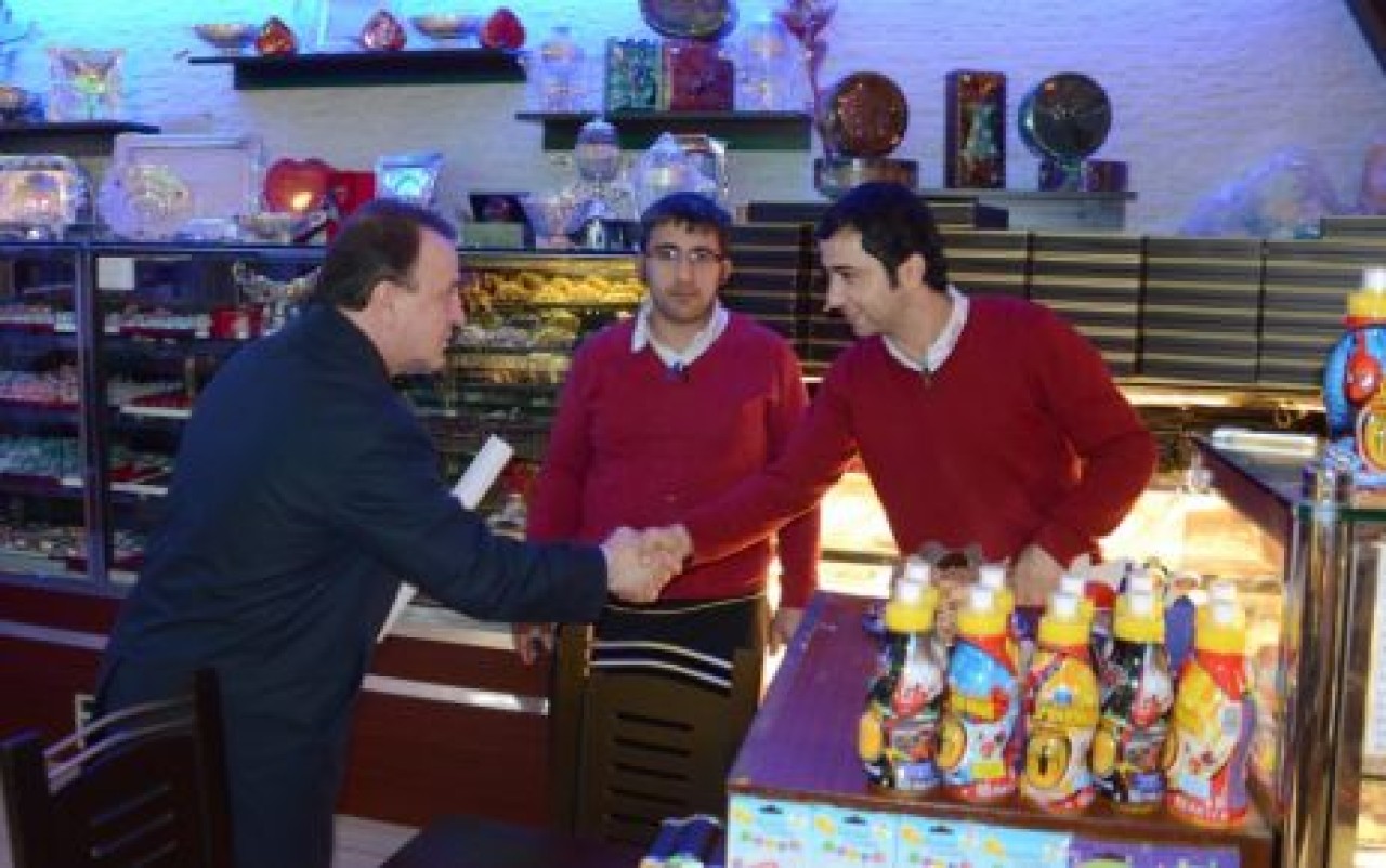 IŞIKLAR ESNAF ZİYARETLERİNE DEVAM EDİYOR