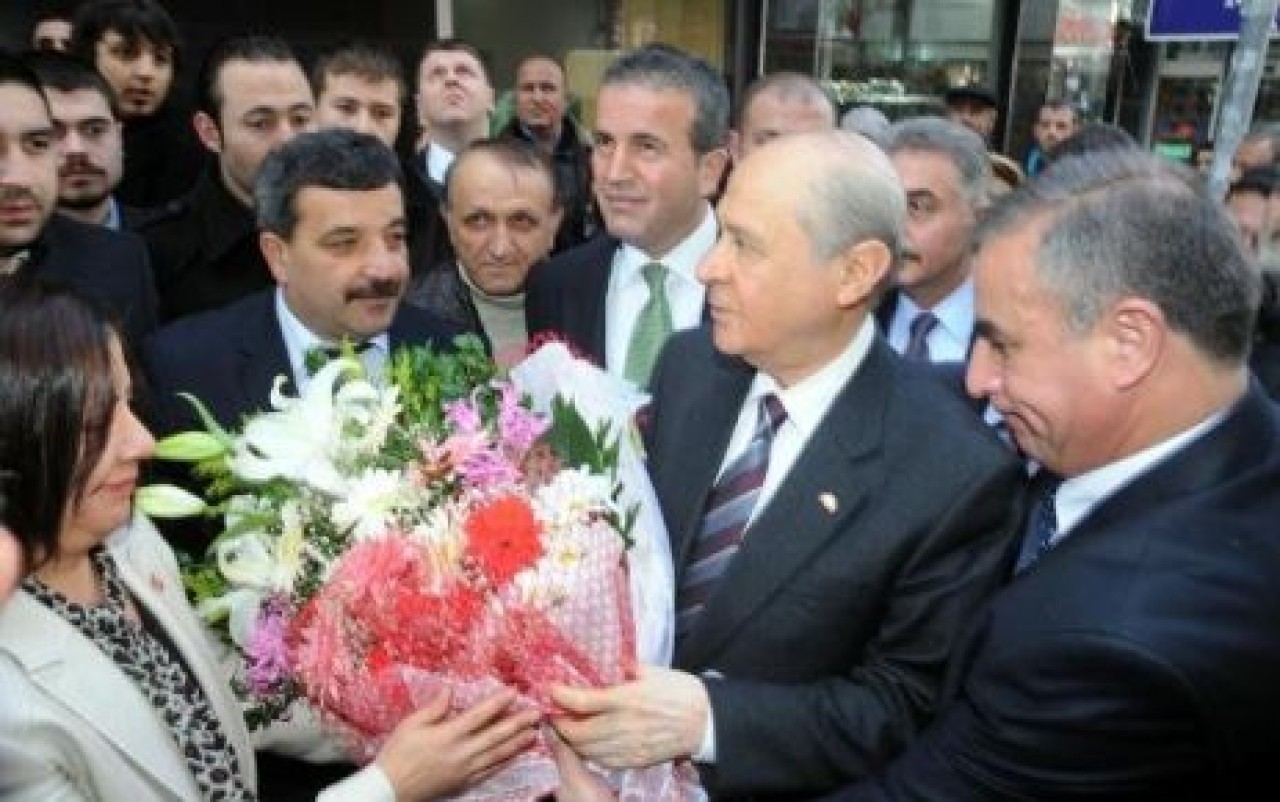 Devlet Bahçeli Silivri'de