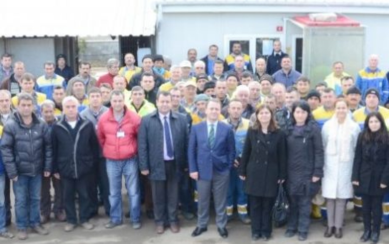 IŞIKLAR PARK VE BAHÇELER PERSONELİYLE BULUŞTU