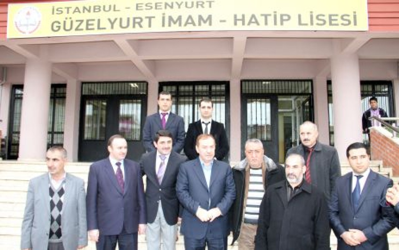Kadıoğlu imam hatip lisesini ziyaret etti