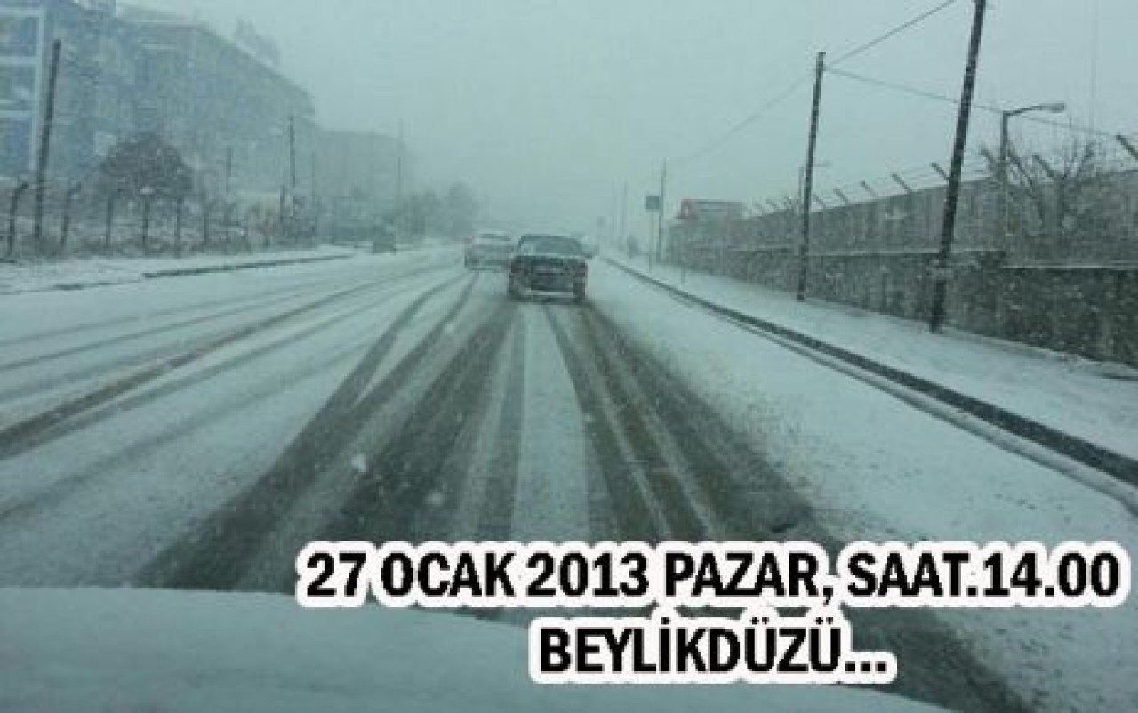 Yüksek kesimler beyaza büründü