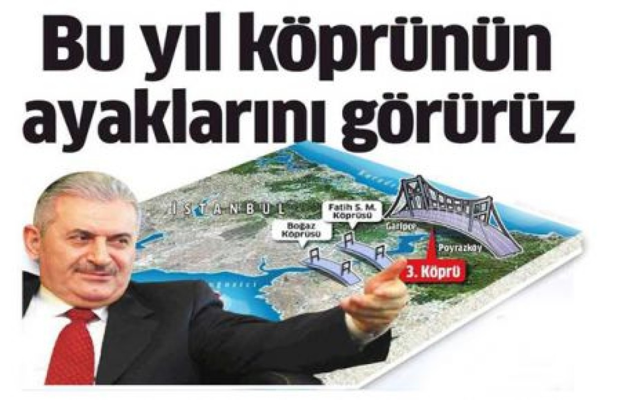 Bu yıl köprünün ayaklarını görürüz