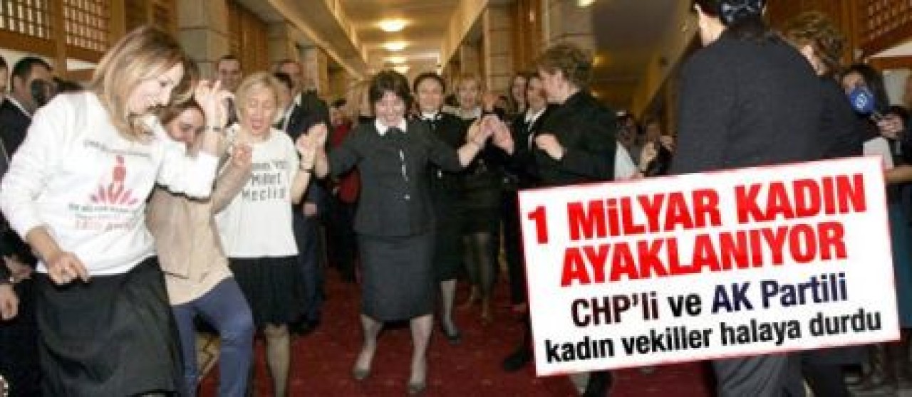 Kadına şiddete son!